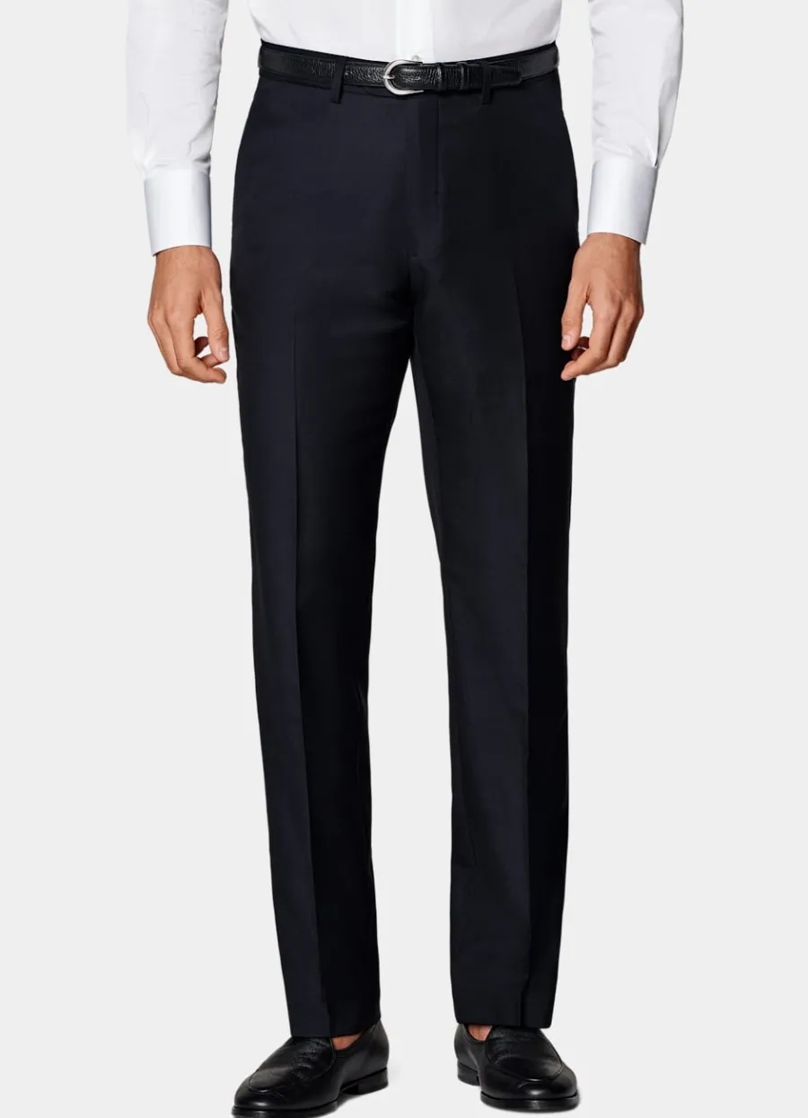 Clearance Anzughose Slim Leg straight Hosen