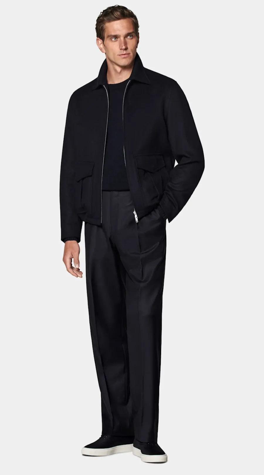 Online Bomberjacke navy Bomberjacken