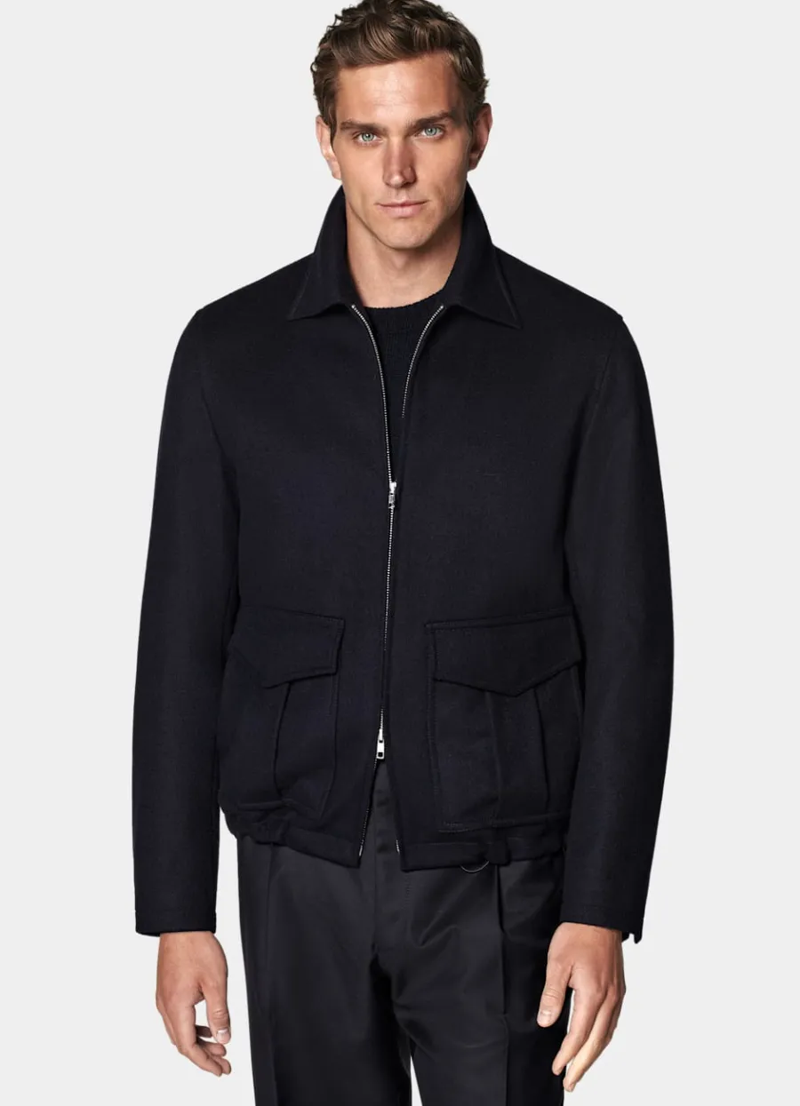 Online Bomberjacke navy Bomberjacken