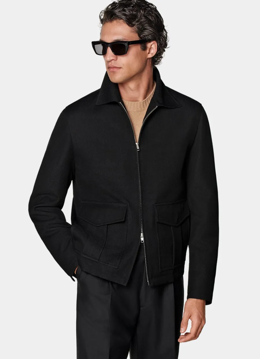 New Bomberjacke schwarz Bomberjacken