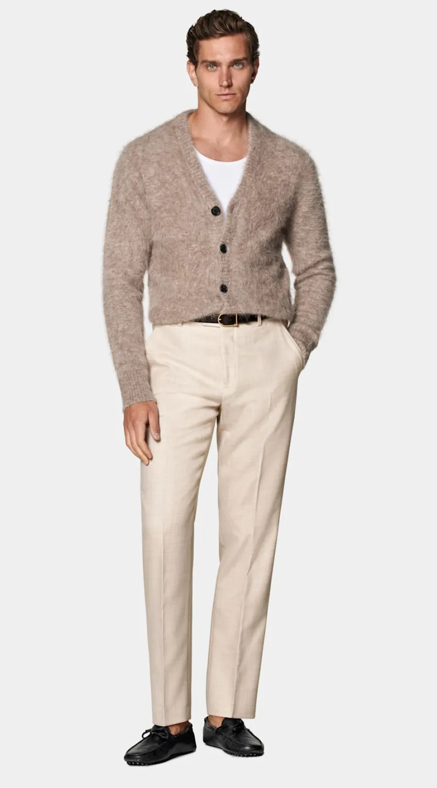 Outlet Cardigan mittelbraun Cardigans