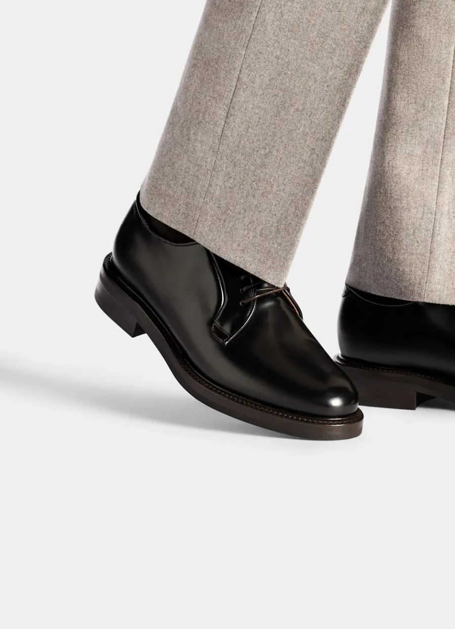 New Derby braun Schnürschuhe & Monk Schuhe