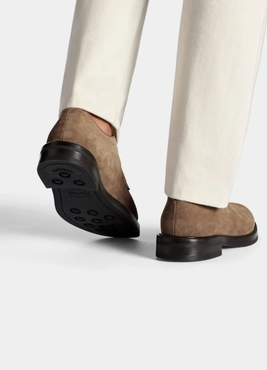 Sale Derby hellbraun Schnürschuhe & Monk Schuhe