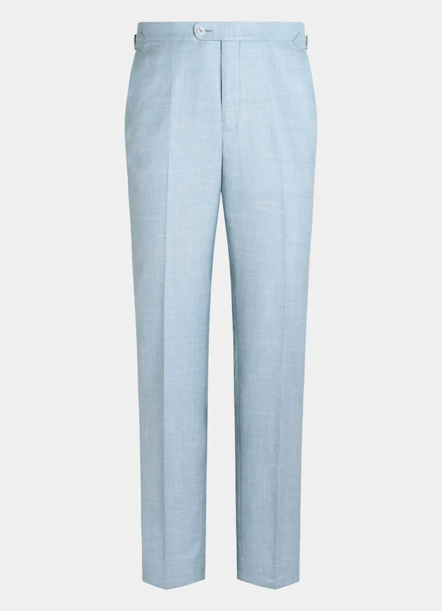 havana_anzug_dreiteilg_hellblau_tailored_fit_11.webp Best Sale Havana Anzug dreiteilg hellblau Tailored Fit Formelle Hochzeit | Hochzeitsanzüge