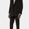 Shop Havana Anzug dunkelbraun Tailored Fit Moderne Anzüge