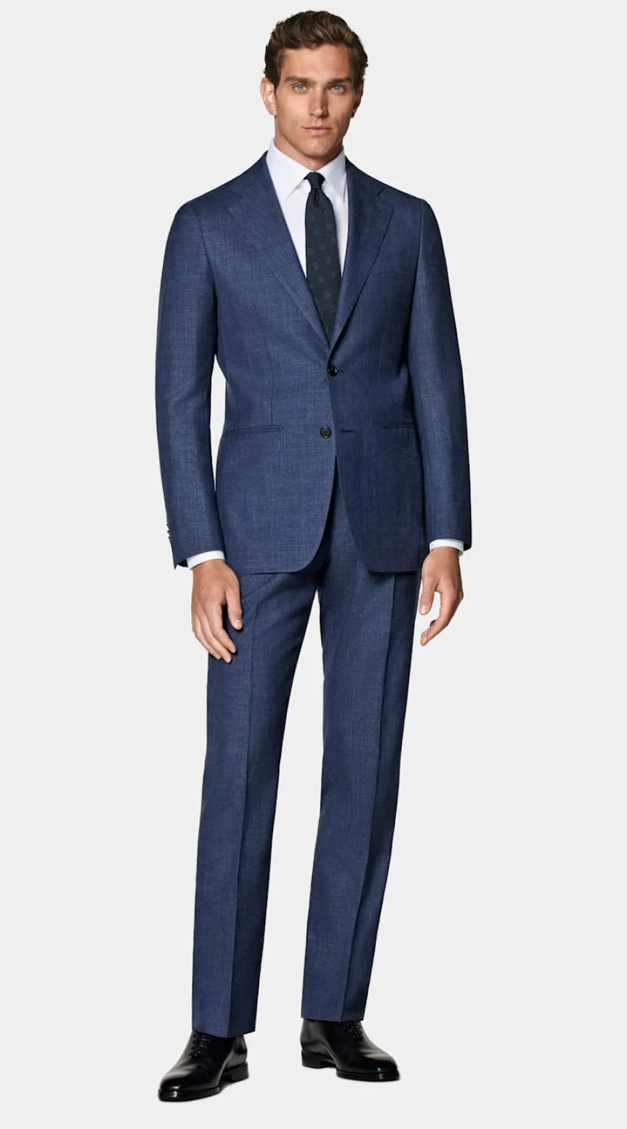 Shop Havana Anzug mittelblau Tailored Fit Klassische Anzüge