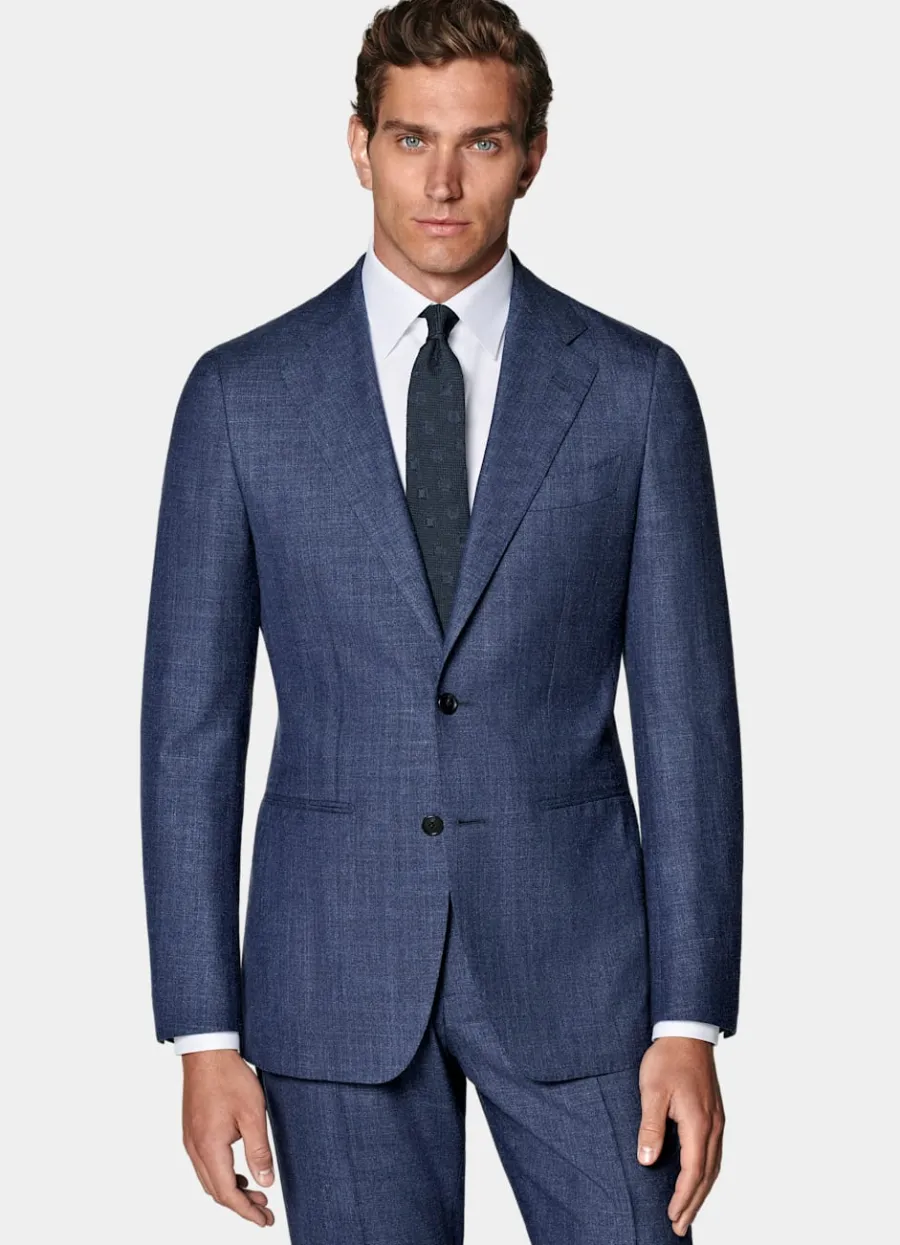 Shop Havana Anzug mittelblau Tailored Fit Klassische Anzüge