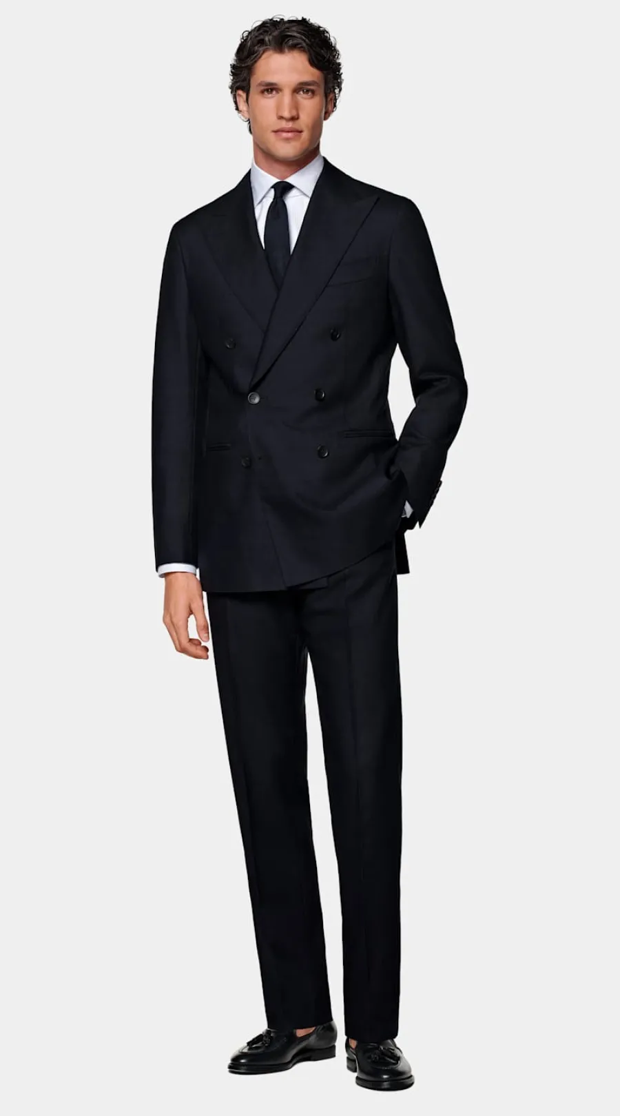 New Havana Anzug navy Tailored Fit Klassische Anzüge