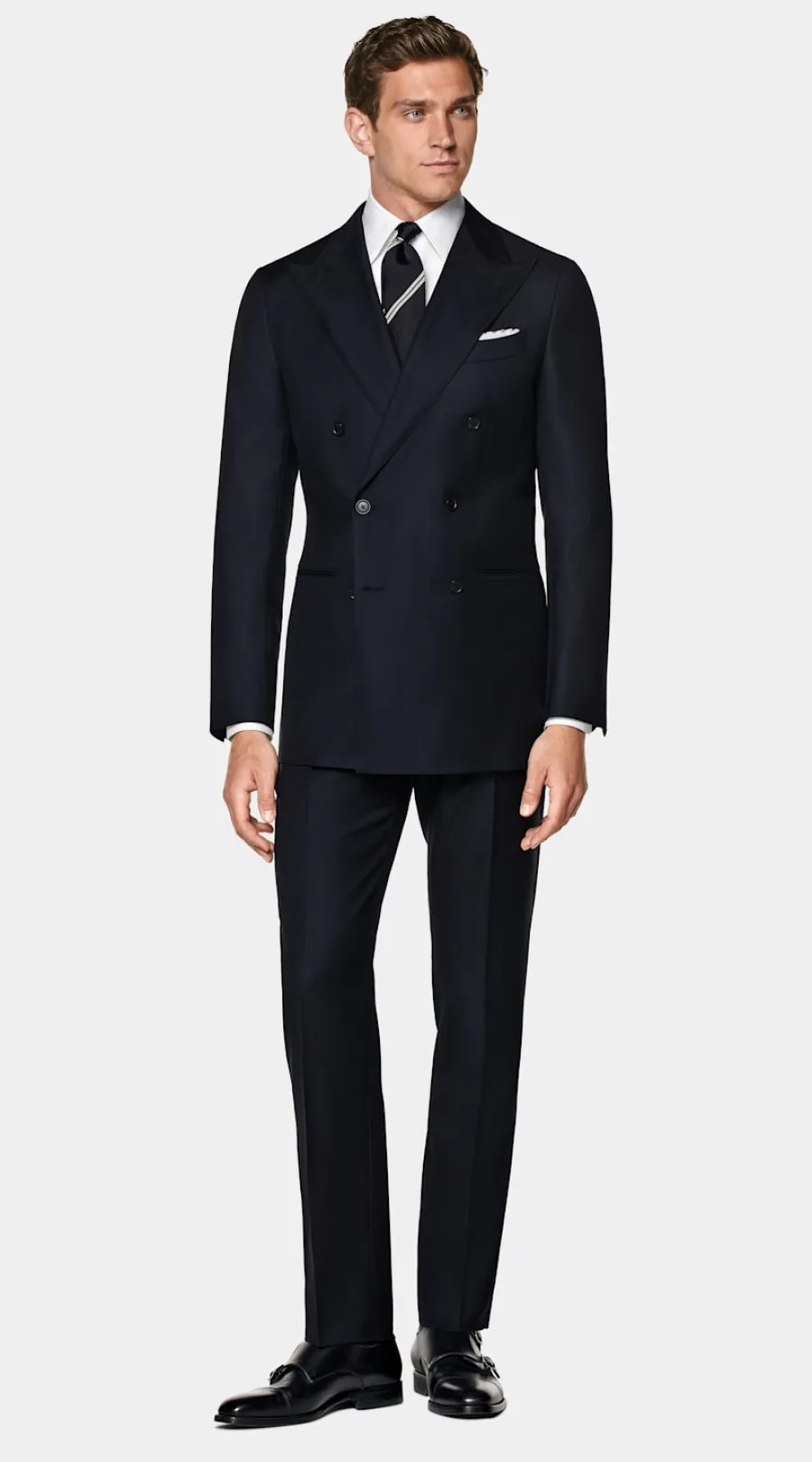 Hot Havana Anzug navy Tailored Fit Formelle Hochzeit | Hochzeitsanzüge