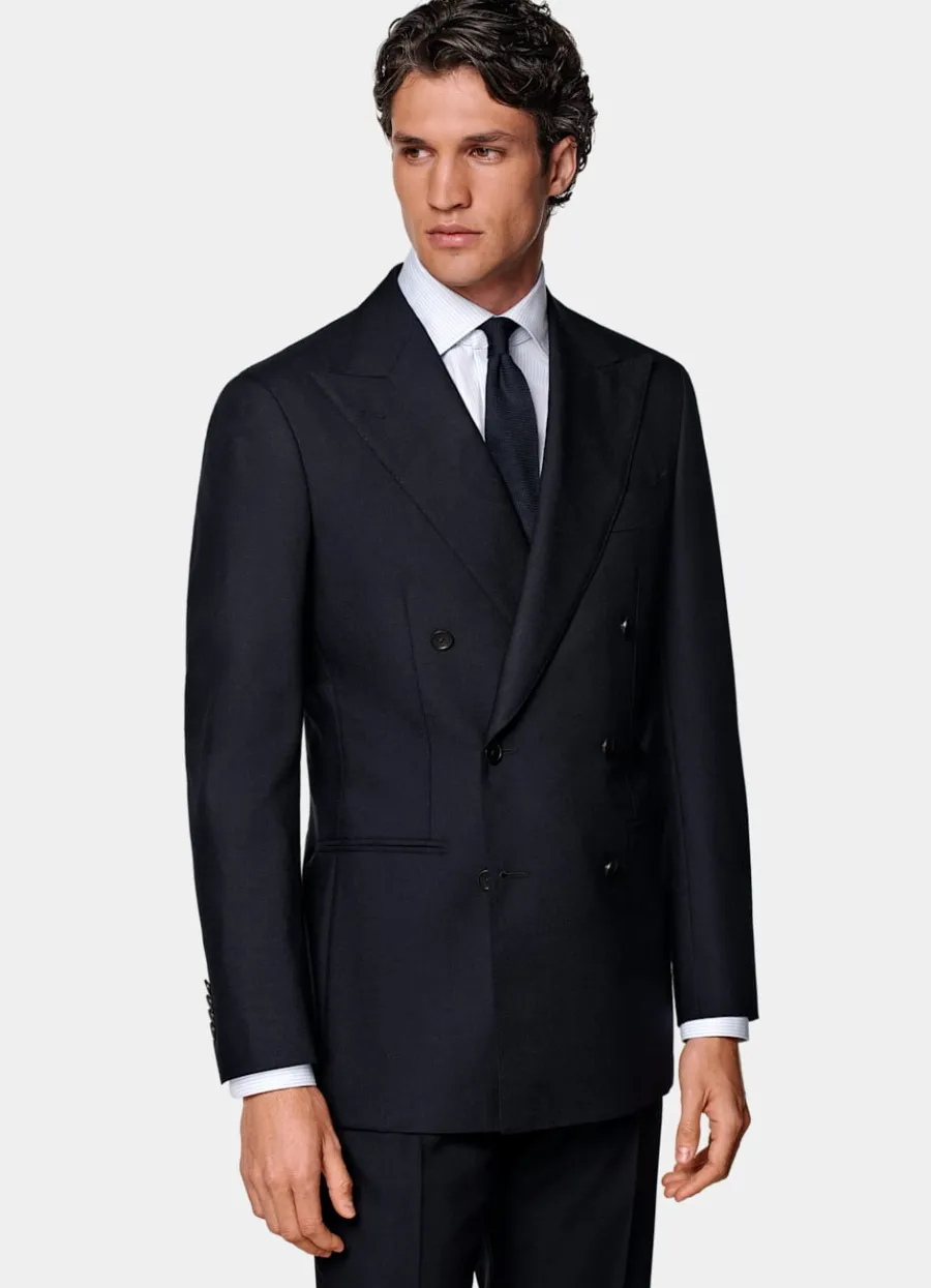 New Havana Anzug navy Tailored Fit Klassische Anzüge