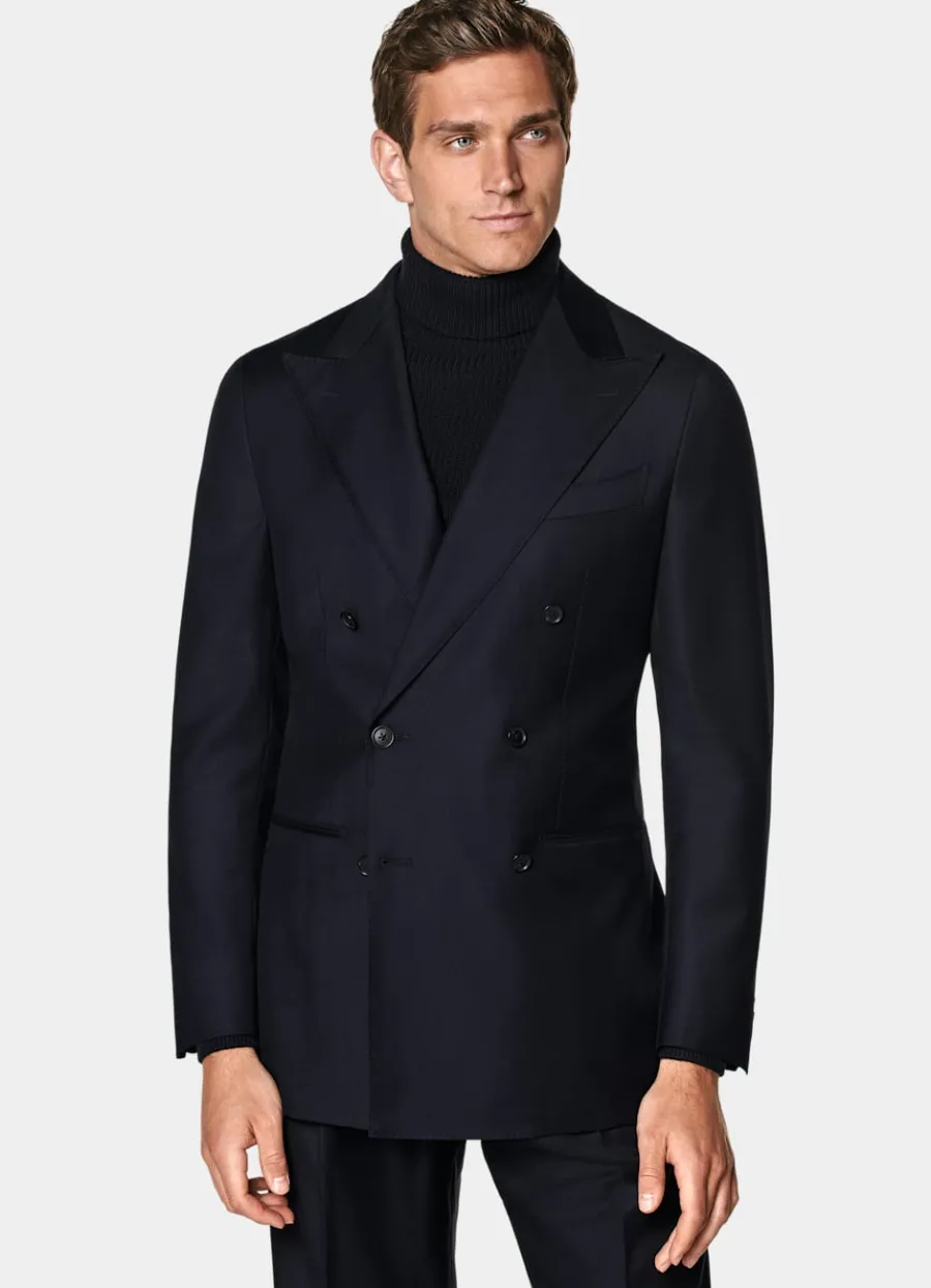 Fashion Havana Anzug navy Tailored Fit Klassische Anzüge