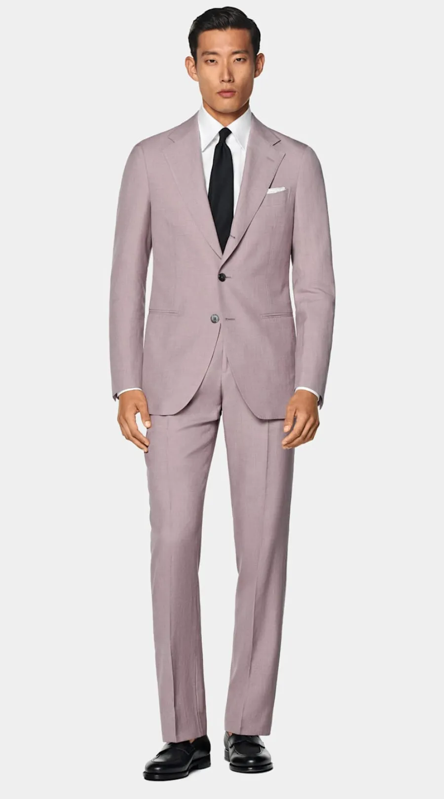 Sale Havana Anzug purpur Tailored Fit Moderne Anzüge