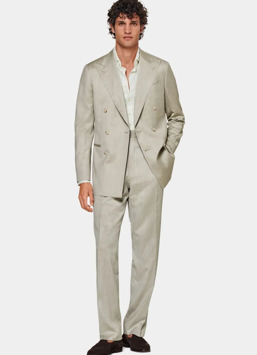 havana_anzug_sand_fischgrtmuster_tailored_fit_3-1.webp Cheap Havana Anzug sand Fischgrätmuster Tailored Fit Moderne Anzüge