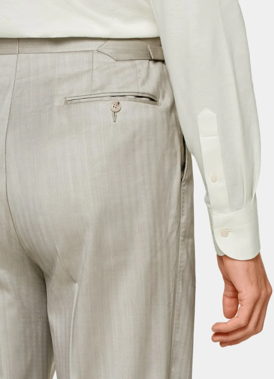 havana_anzug_sand_fischgrtmuster_tailored_fit_8-1.webp Cheap Havana Anzug sand Fischgrätmuster Tailored Fit Moderne Anzüge