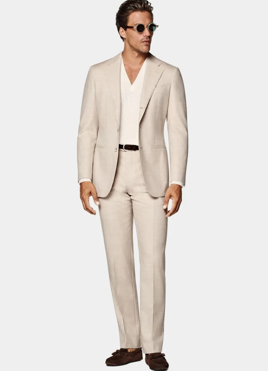 havana_anzug_sand_tailored_fit_3-1.webp Outlet Havana Anzug Tailored Fit Moderne Anzüge