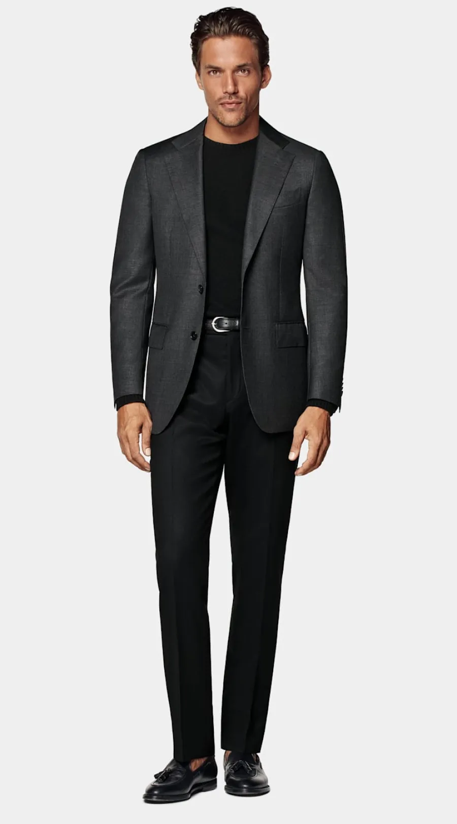 Clearance Havana Anzugsakko dunkelgrau Tailored Fit Anzugsakkos