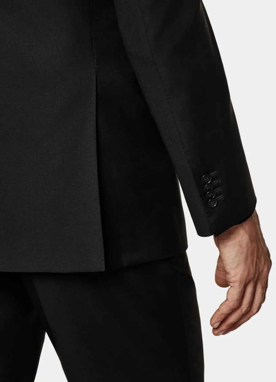 havana_anzugsakko_schwarz_tailored_fit_2.webp New Havana Anzugsakko schwarz Tailored Fit Anzugsakkos