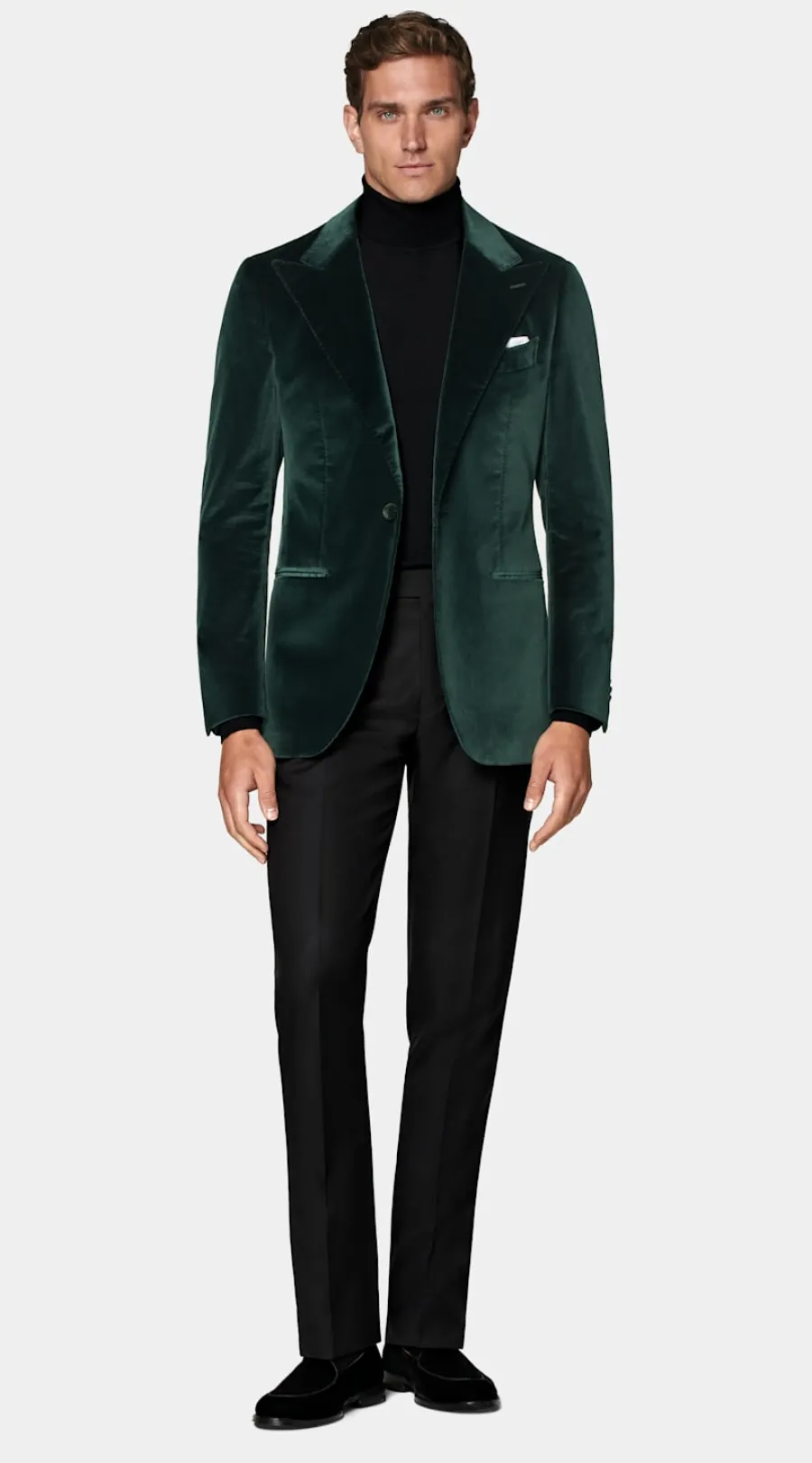 Discount Havana Dinner Jacket dunkelgrün Tailored Fit Black Tie | Dinner Jackets