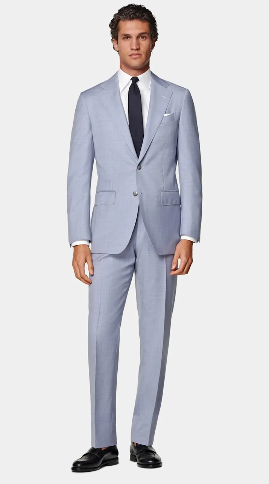 Store Havana Perennial Anzug hellblau Tailored Fit Moderne Anzüge
