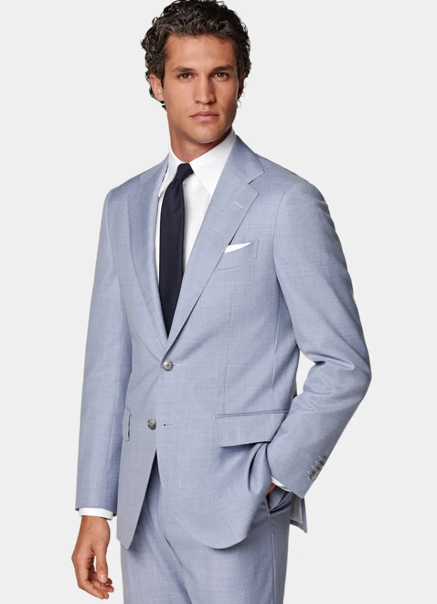 Store Havana Perennial Anzug hellblau Tailored Fit Moderne Anzüge