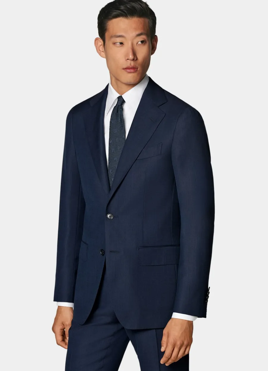 Best Havana Perennial Anzug navy Tailored Fit Klassische Anzüge