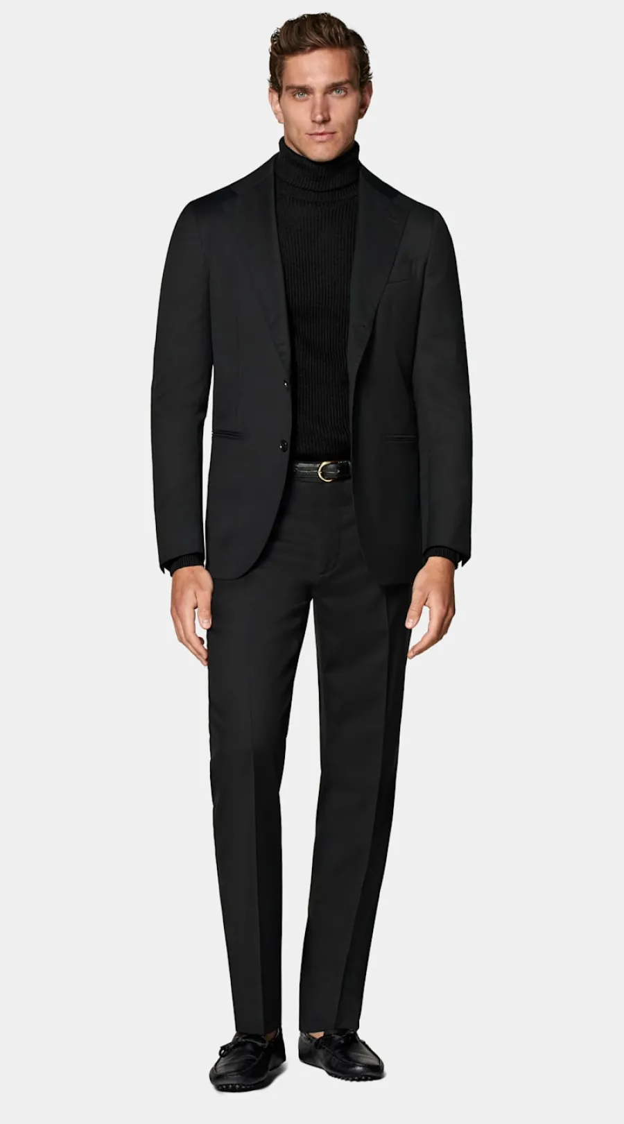 Cheap Havana Perennial Anzug schwarz Tailored Fit Klassische Anzüge