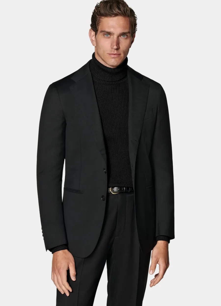 Cheap Havana Perennial Anzug schwarz Tailored Fit Klassische Anzüge