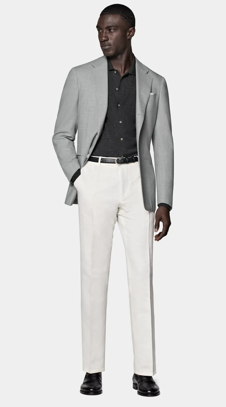 Store Havana Sakko hellgrau Tailored Fit Sakkos