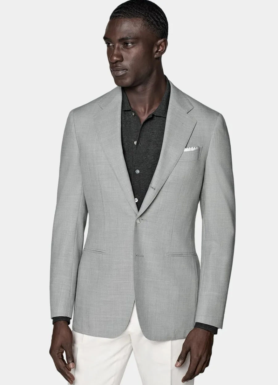 Store Havana Sakko hellgrau Tailored Fit Sakkos