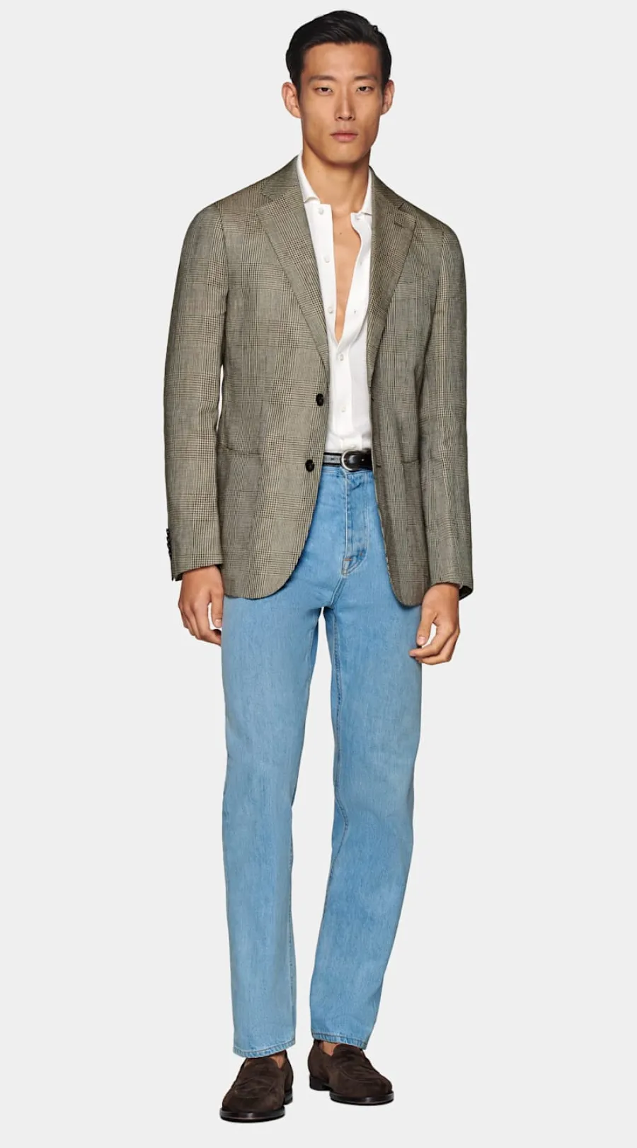 Flash Sale Havana Sakko mittelbraun Tailored Fit Sakkos