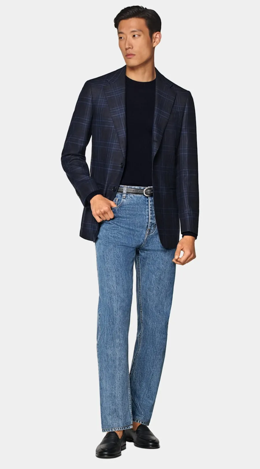 Best Havana Sakko kariert Tailored Fit Sakkos