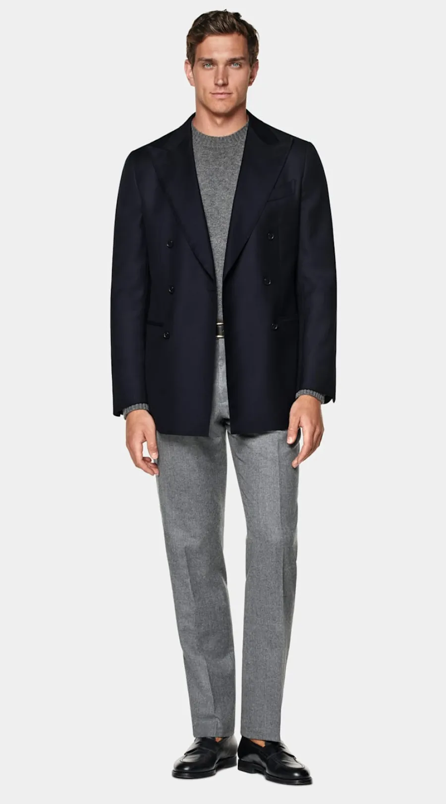 Cheap Havana Sakko navy Tailored Fit Casual Chic Hochzeit | Sakkos