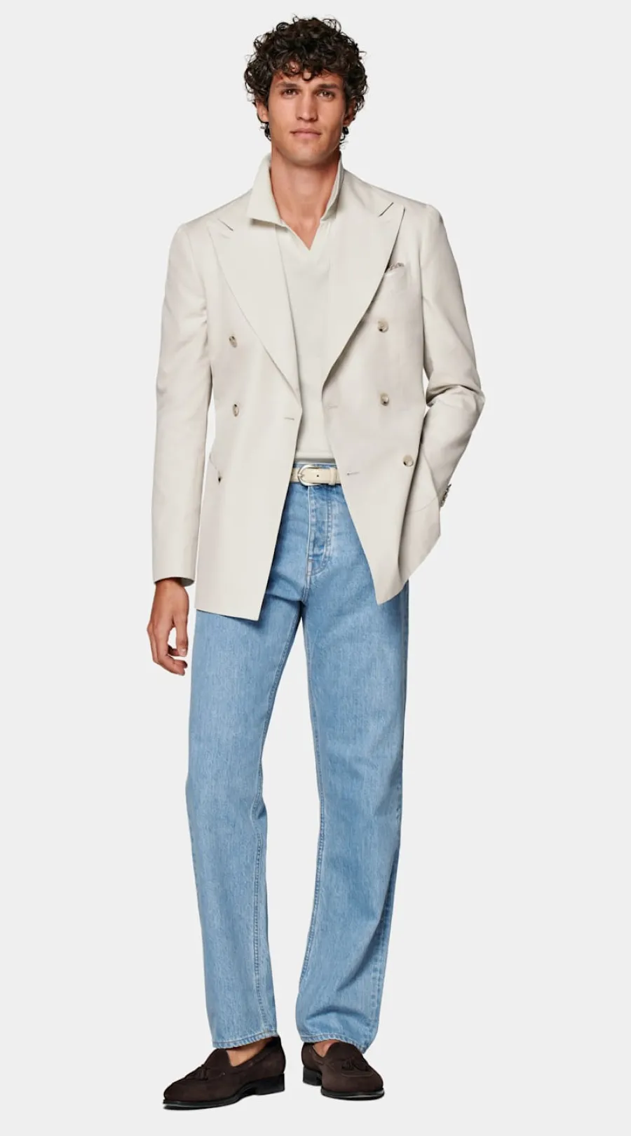 Best Havana Sakko sand Tailored Fit Sakkos