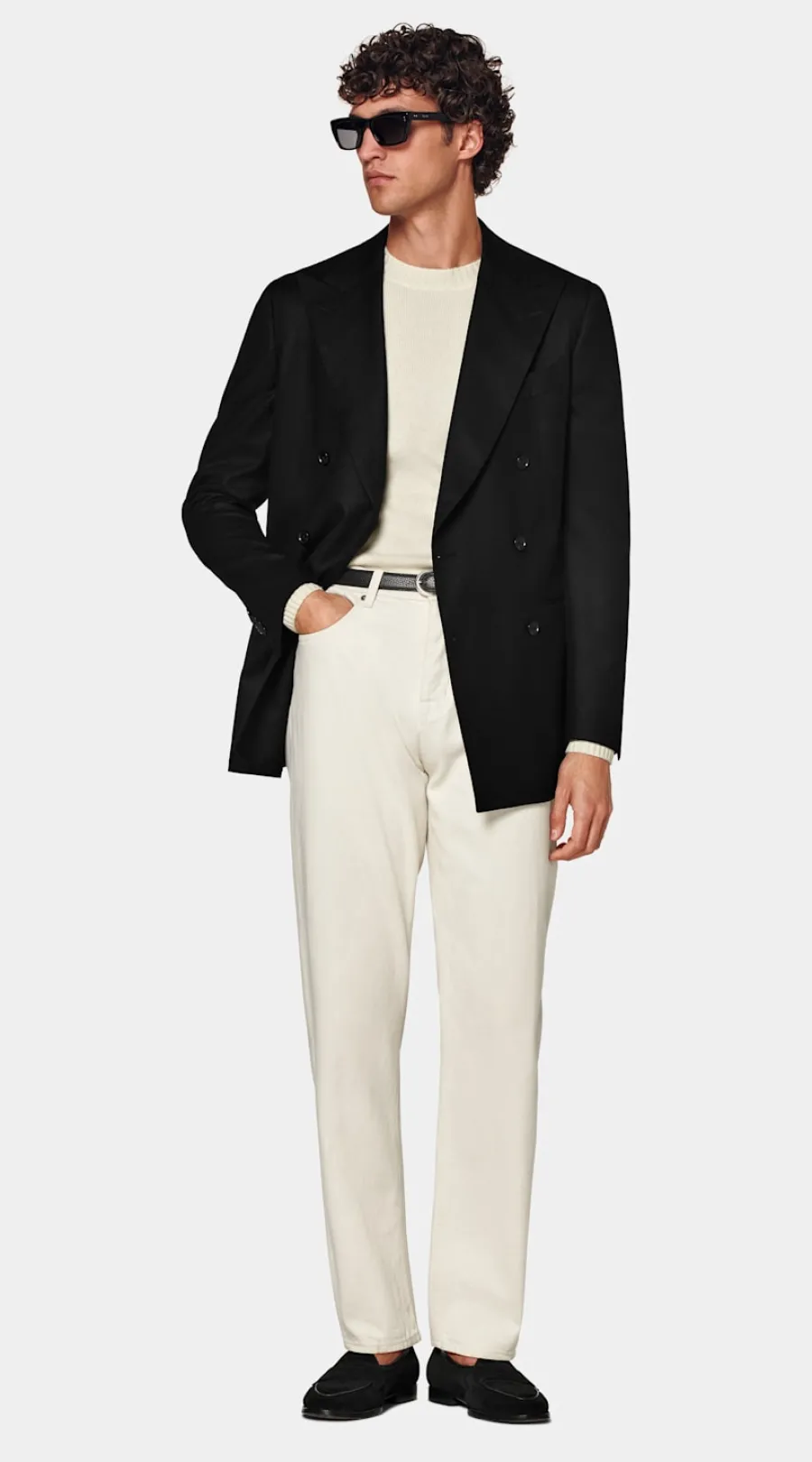 Clearance Havana Sakko schwarz Tailored Fit Sakkos