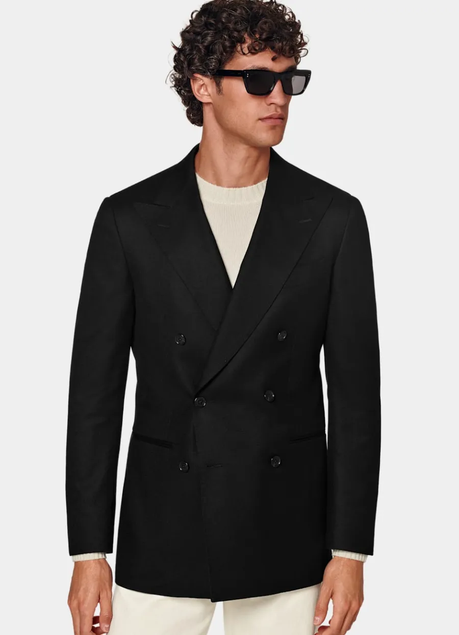 Clearance Havana Sakko schwarz Tailored Fit Sakkos