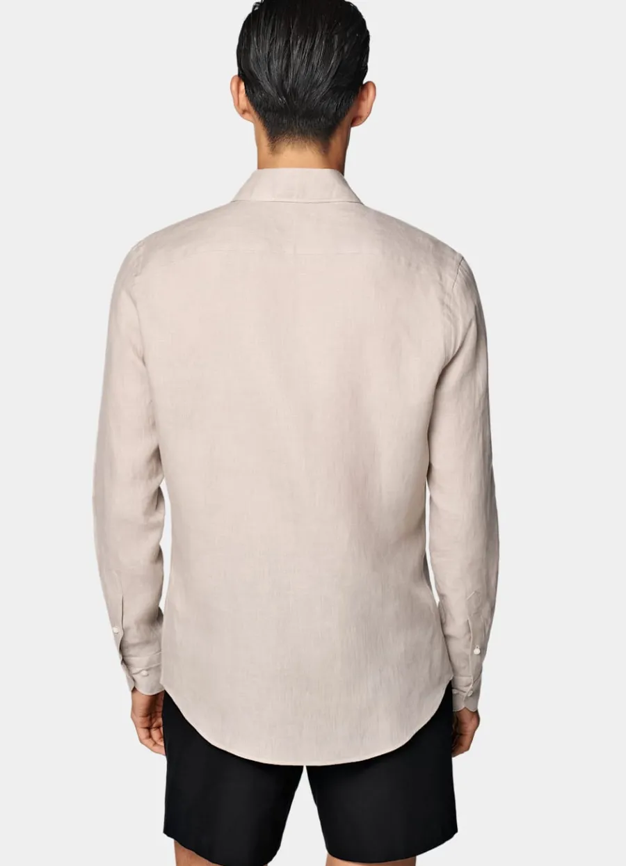 hemd_hellbraun_tailored_fit_4.webp Flash Sale Hemd hellbraun Tailored Fit Freizeithemden