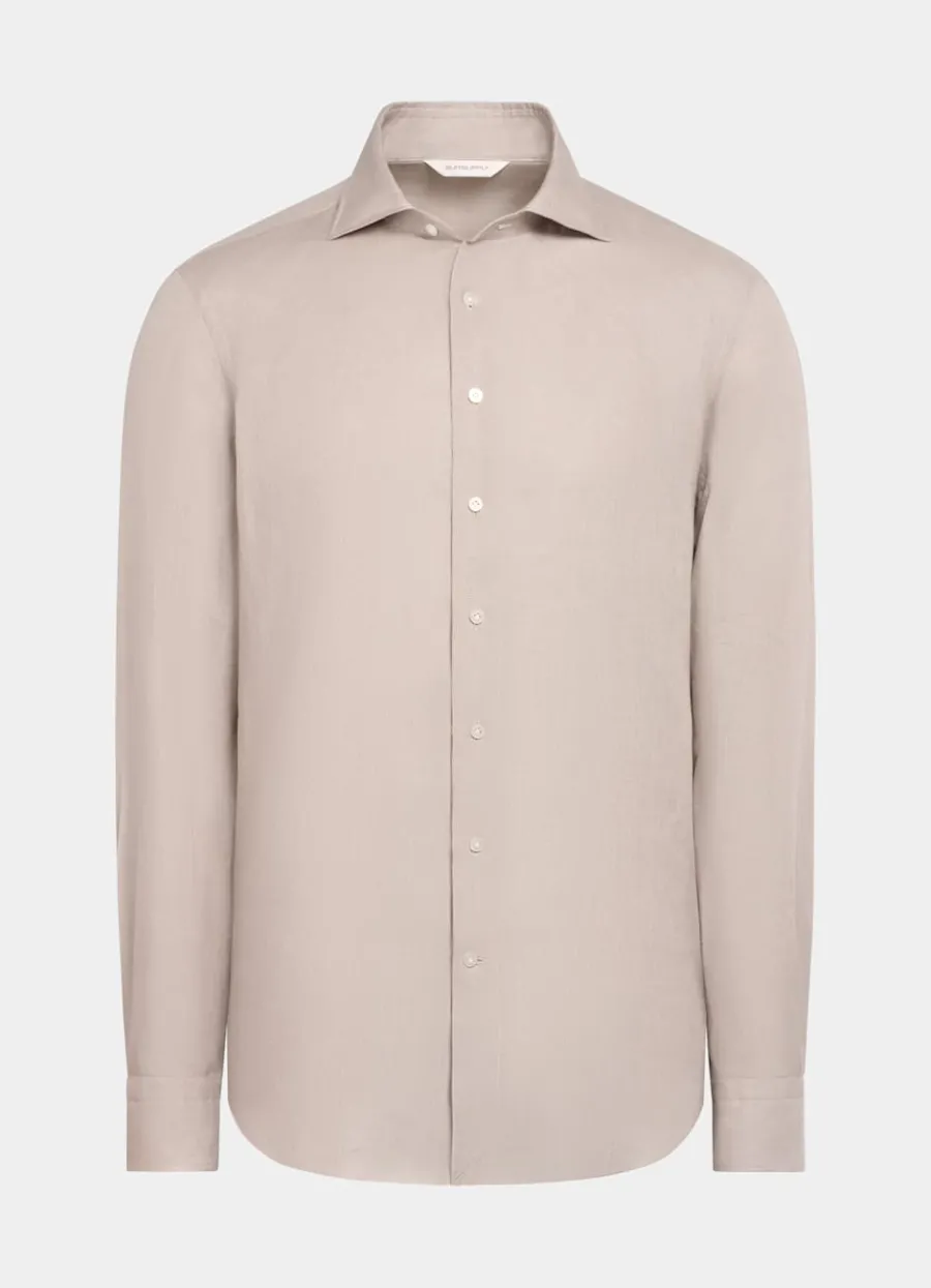 hemd_hellbraun_tailored_fit_6.webp Flash Sale Hemd hellbraun Tailored Fit Freizeithemden