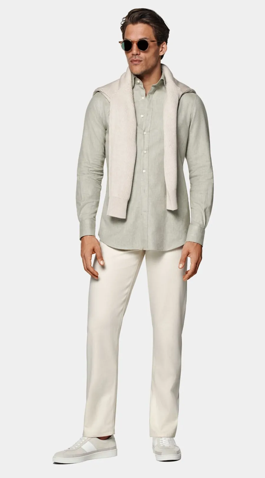 Cheap Hemd hellgrün Tailored Fit Freizeithemden