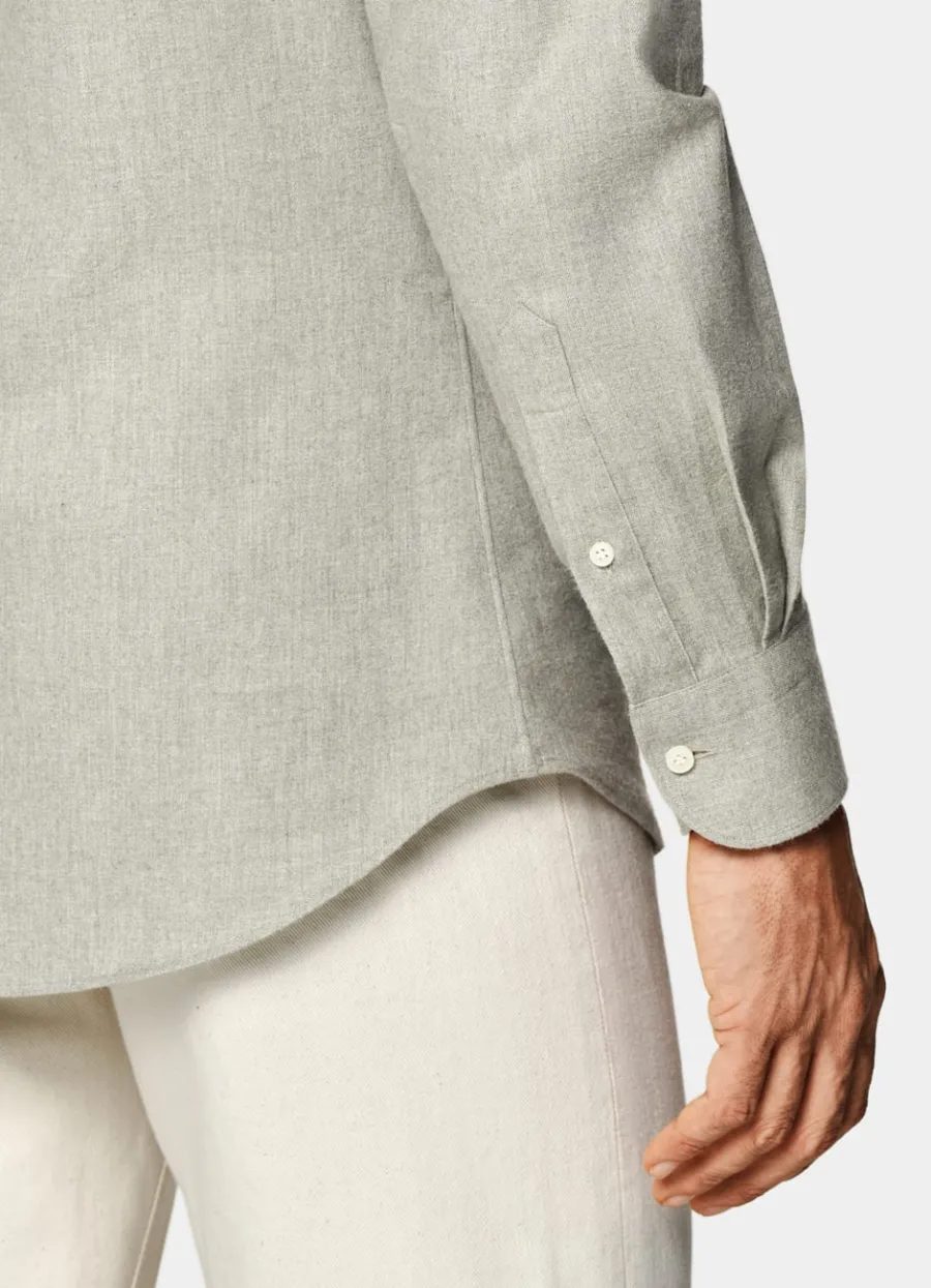 hemd_hellgrn_tailored_fit_2.webp Cheap Hemd hellgrün Tailored Fit Freizeithemden