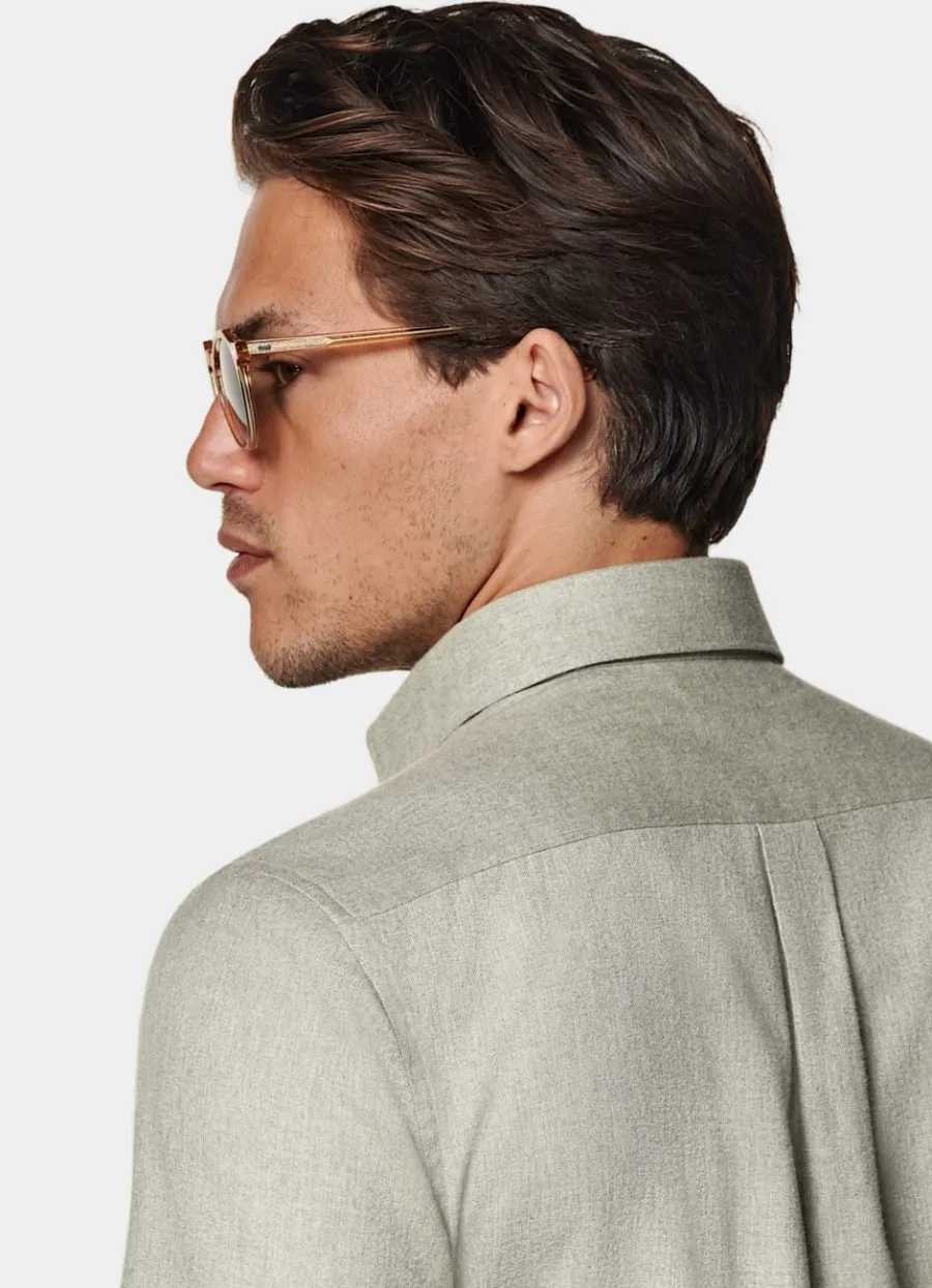 hemd_hellgrn_tailored_fit_5.webp Cheap Hemd hellgrün Tailored Fit Freizeithemden