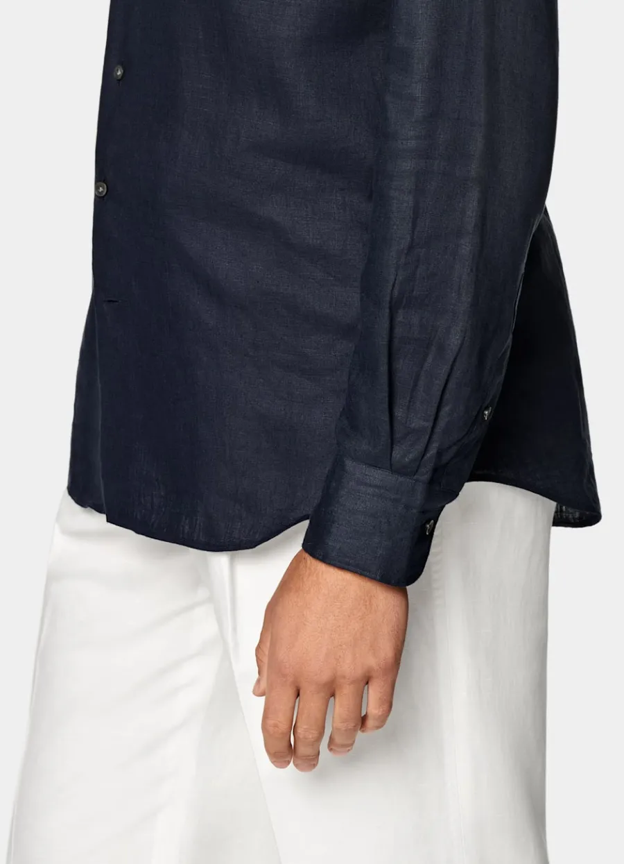 hemd_navy_tailored_fit_2-2.webp Clearance Hemd Tailored Fit Freizeithemden