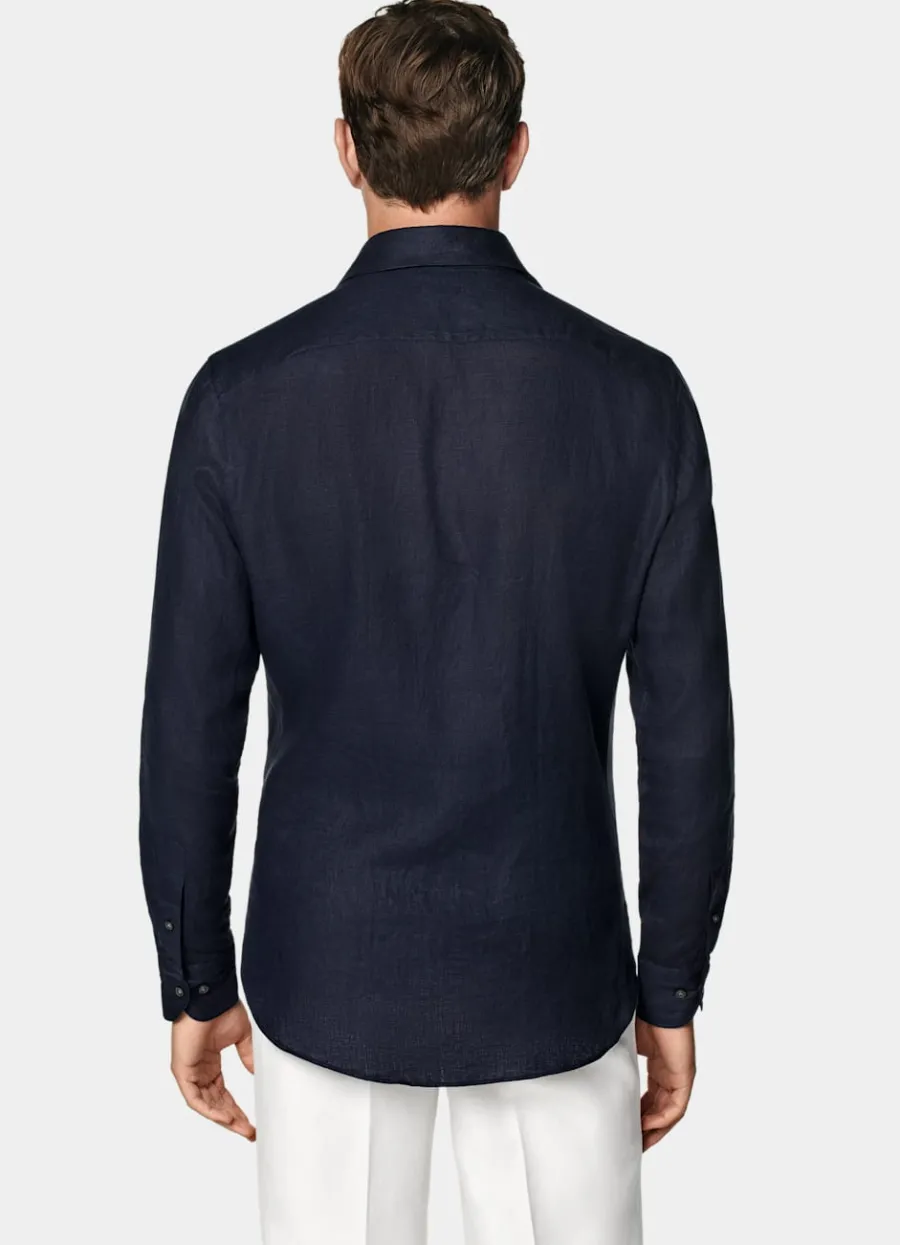 hemd_navy_tailored_fit_4-2.webp Clearance Hemd Tailored Fit Freizeithemden