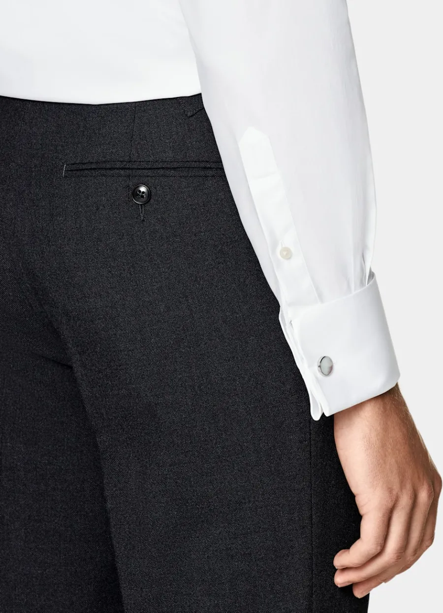 hemd_wei_doppelmanschette_tailored_fit_2.webp Best Sale Hemd weiß Doppelmanschette Tailored Fit Klassische & Businesshemden