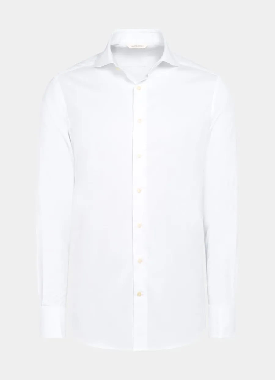 hemd_wei_doppelmanschette_tailored_fit_6.webp Best Sale Hemd weiß Doppelmanschette Tailored Fit Klassische & Businesshemden