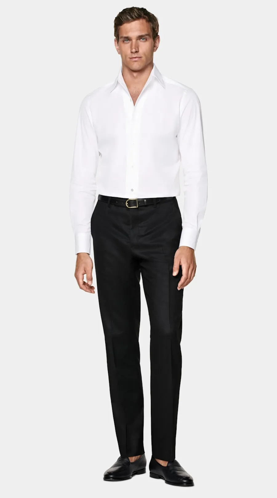 Store Hemd weiß klassischer Onepiece-Kragen Tailored Fit Klassische & Businesshemden