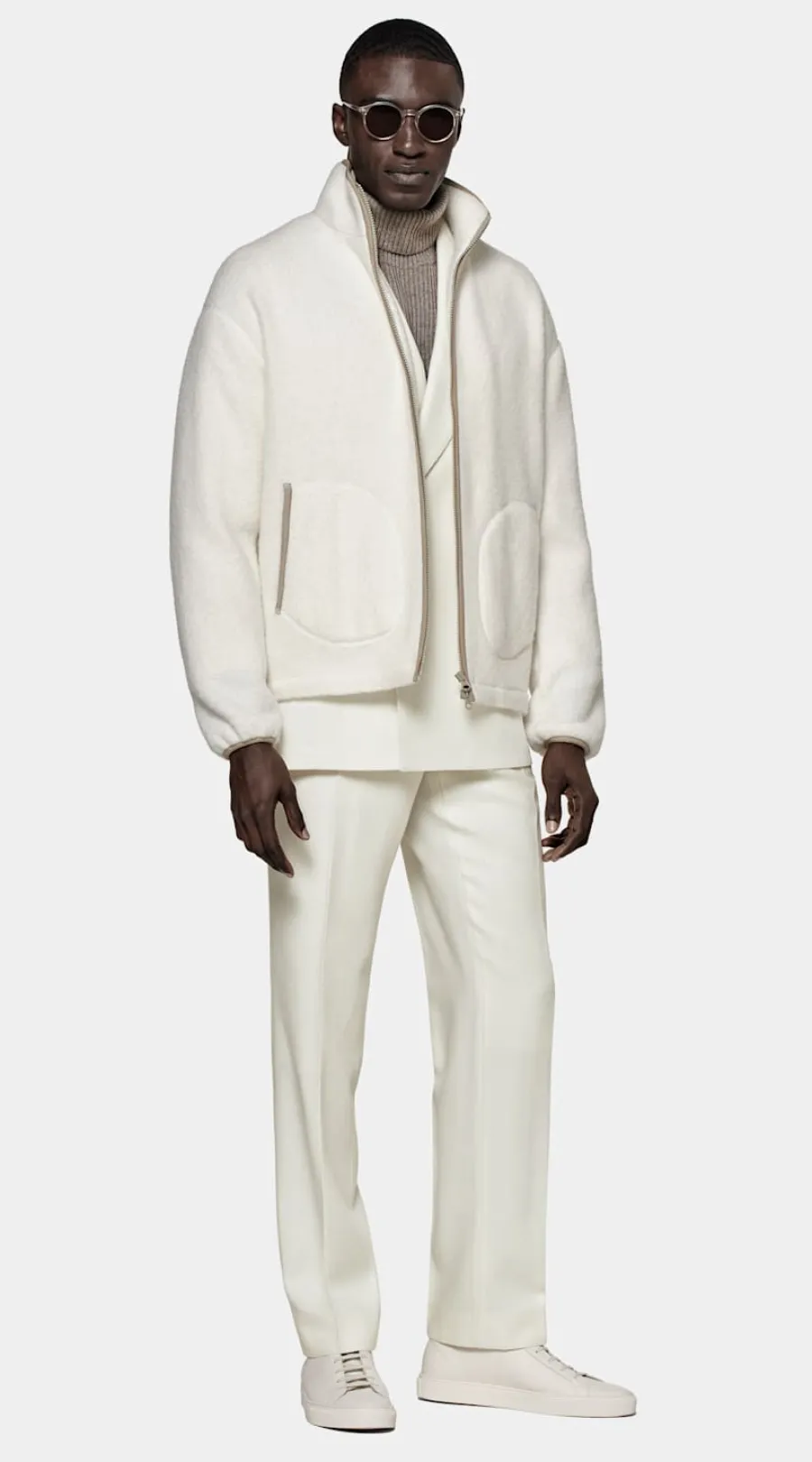 Hot Hikingjacke off-white Freizeitjacken