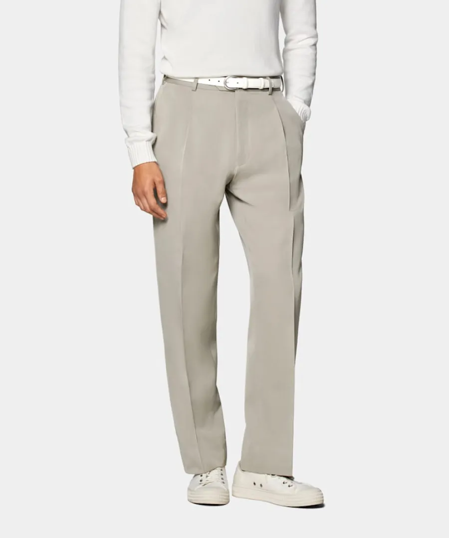 Discount Hose hellgrün Wide Leg straight Hosen
