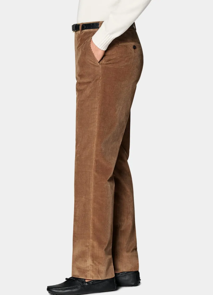 hose_mittelbraun_straight_leg_3.webp Cheap Hose mittelbraun Straight Leg Hosen