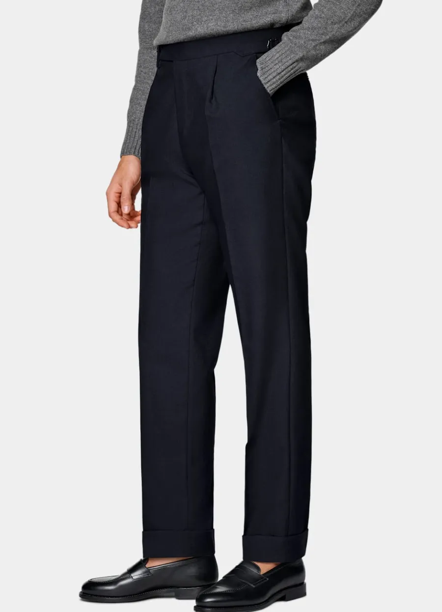 hose_navy_slim_leg_tapered_3.webp Best Hose Slim Leg tapered Hosen