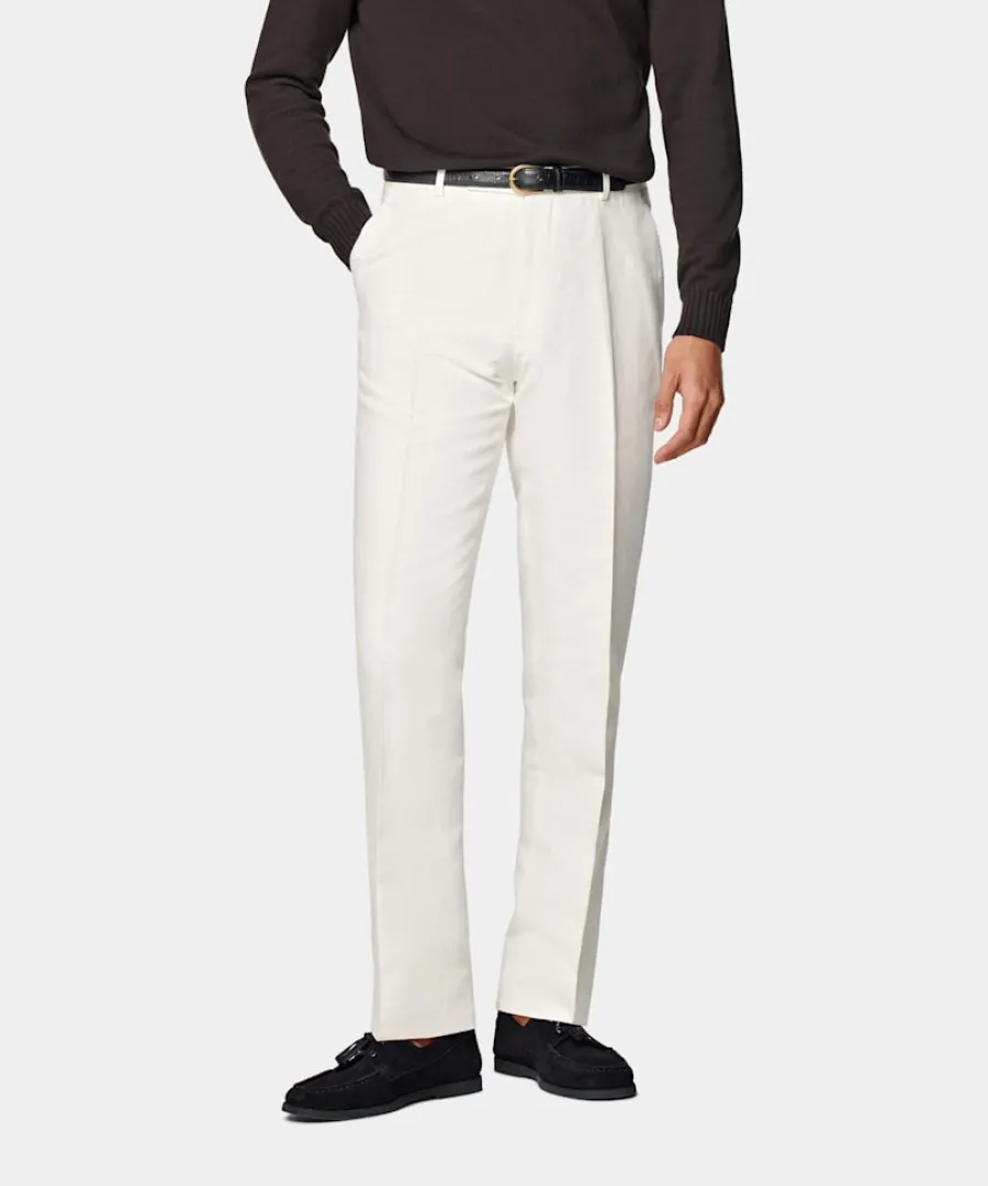 Flash Sale Hose off-white Straight Leg Hosen